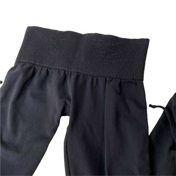 FP Movement Anthropologie On Tour Black Lace Up Leggings XS/S - Picture 5 of 7